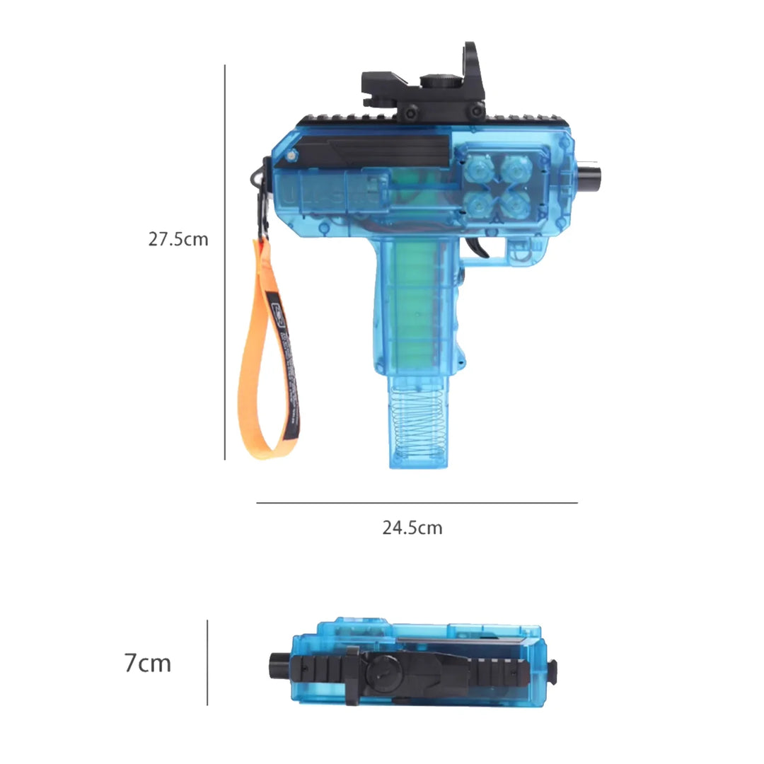 mini pistolet mitrailleur uzi entièrement automatique pistolets nerf