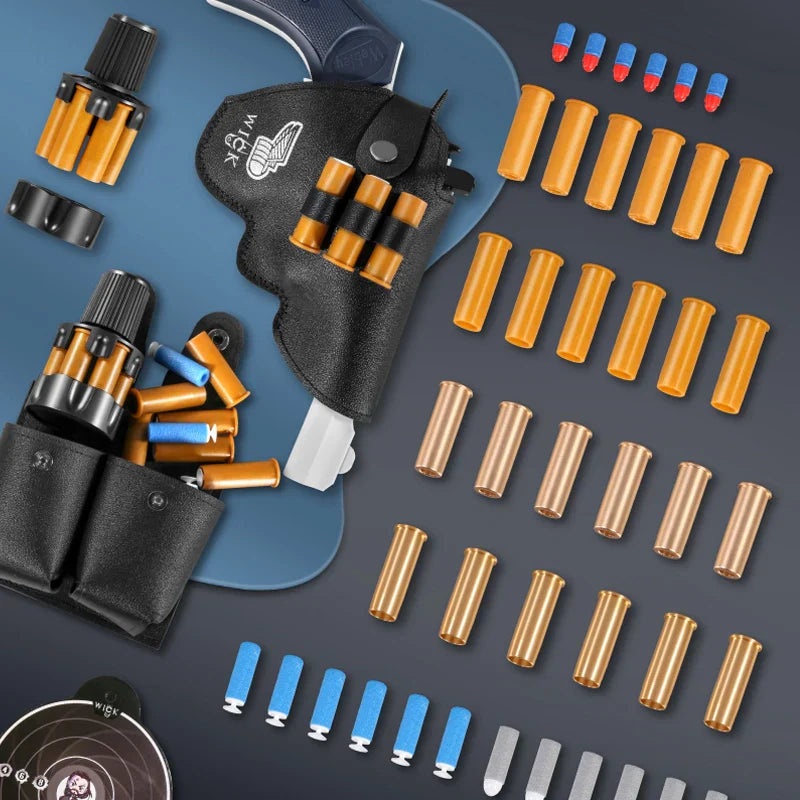 Pistolets Nerf John Wick 4 MK6 Revolver