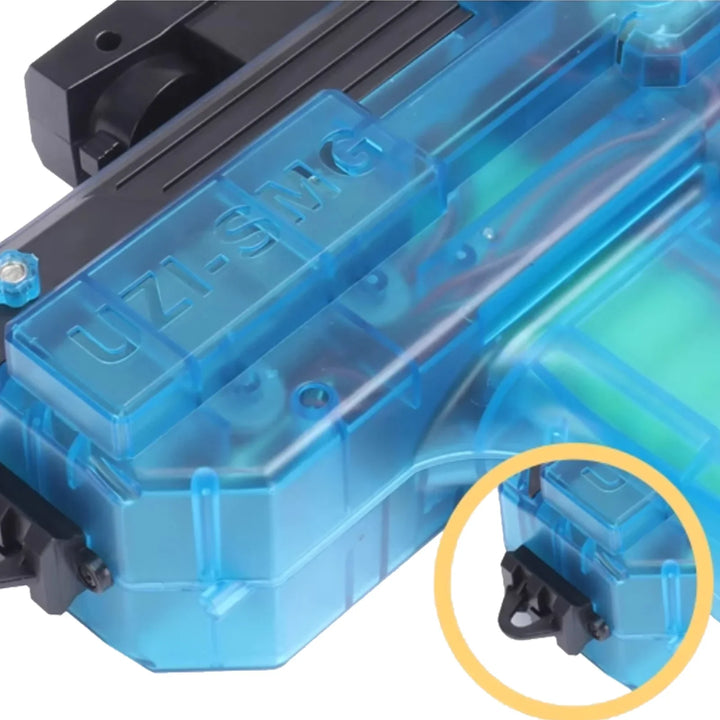 mini pistolet mitrailleur uzi entièrement automatique pistolets nerf