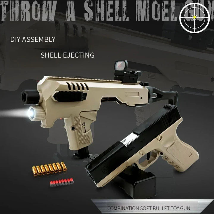 pistolet SMG Glock de sable pistolets nerf réalistes