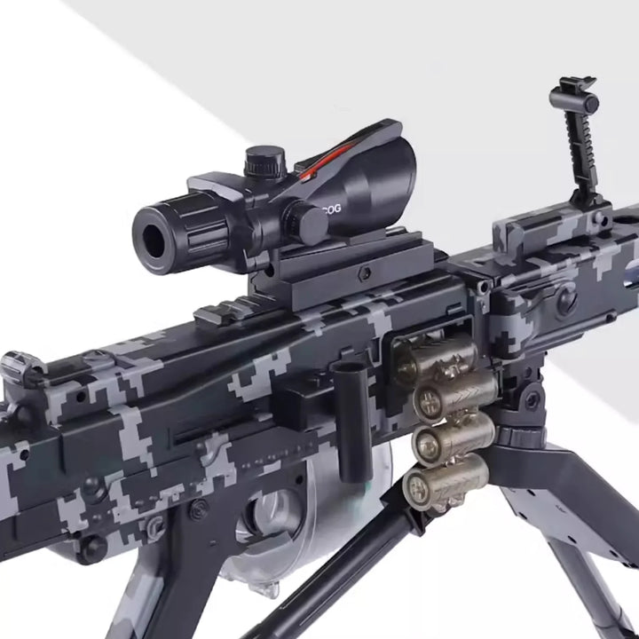 Mitrailleuse légère automatique camouflage mg3 pistolets nerf