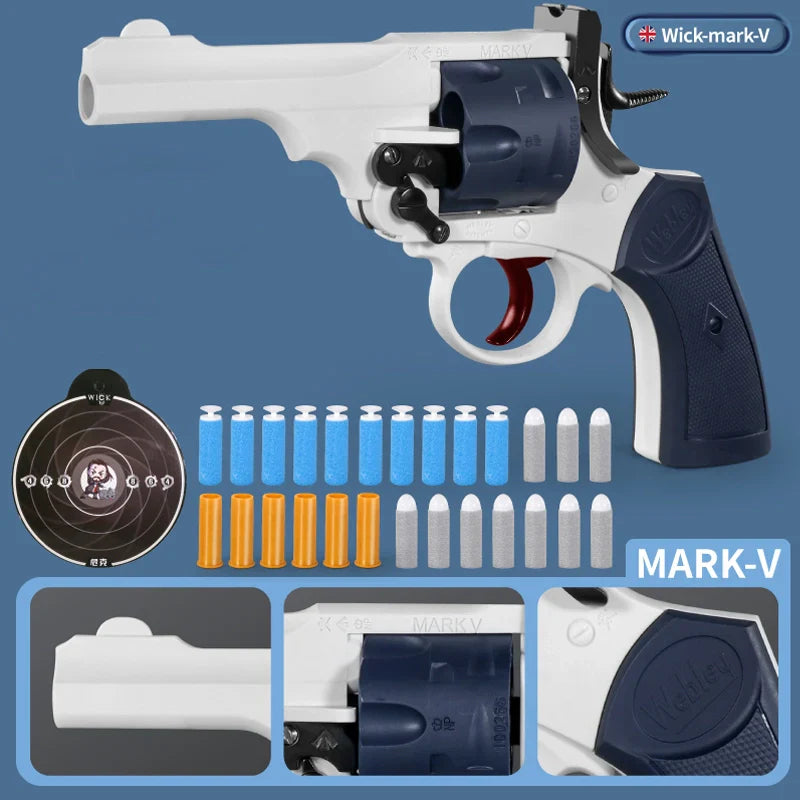 pistolets nerf revolver john wick 4 mk5