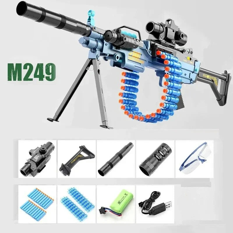 Pistolets Nerf LMG M249 standard recommandés