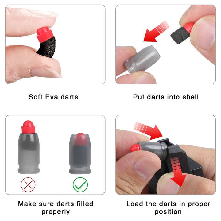 Munitions pour pistolets jouets Nerf Combat Master 2011