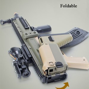 fusil d'assaut automatique à cicatrices, pistolet nerf