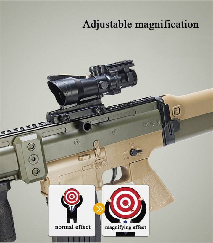 fusil d'assaut automatique à cicatrices, pistolet nerf