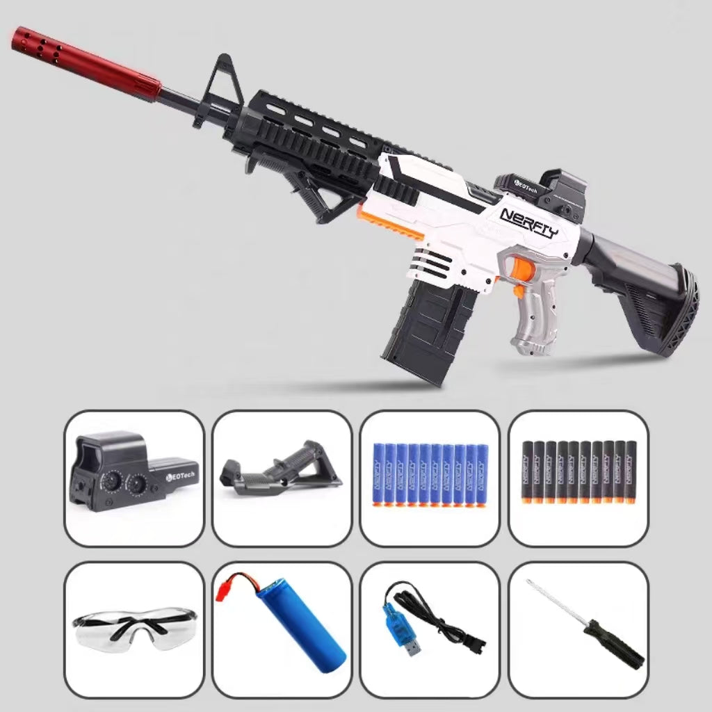 Lanceur de fléchettes à mousse automatique électrique HK416