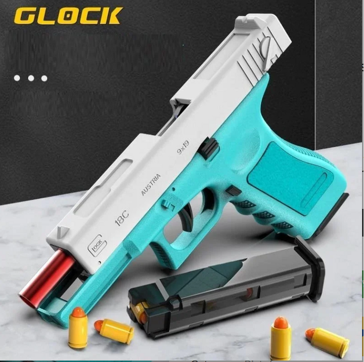 Pistolet à éjection automatique de cartouches Glock g18 Nerf Guns