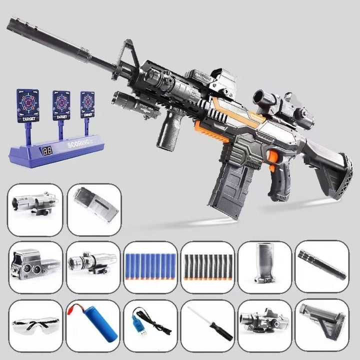 Lanceur de fléchettes à mousse automatique électrique HK416