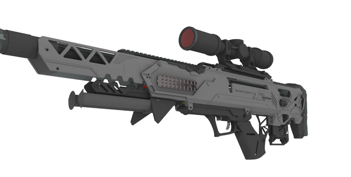 Le fusil de précision Nerf personnalisé avancé à six axes Leila le plus puissant