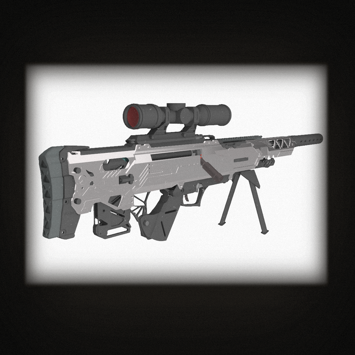 Le fusil de précision Nerf personnalisé avancé à six axes Leila le plus puissant