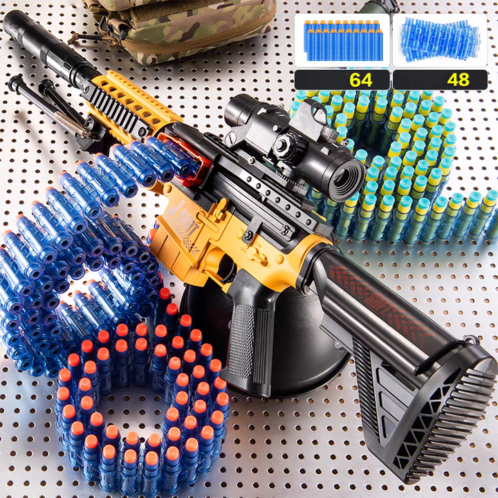 mitrailleuse HK416 Gatling  électrique nerf blaster