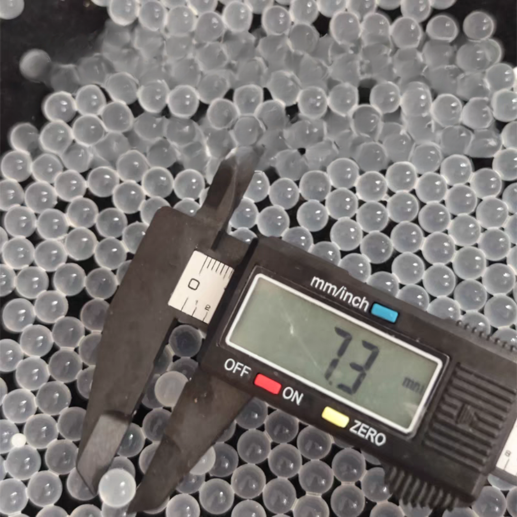 Ball  gel super givré de 7 à 8 mm de résistance à la compression de 20 kg