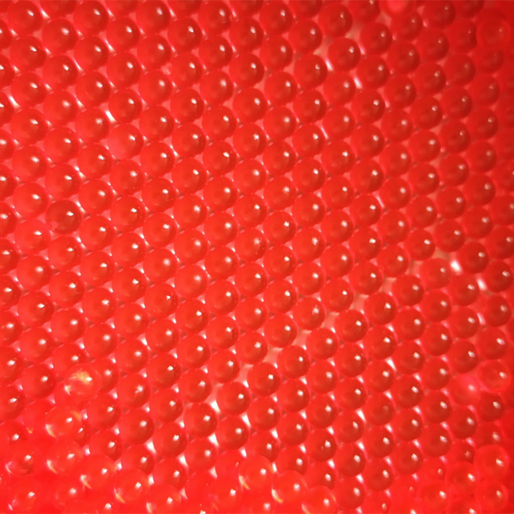 Ball gel magique rouge de compression 7-8 mm 5 kg