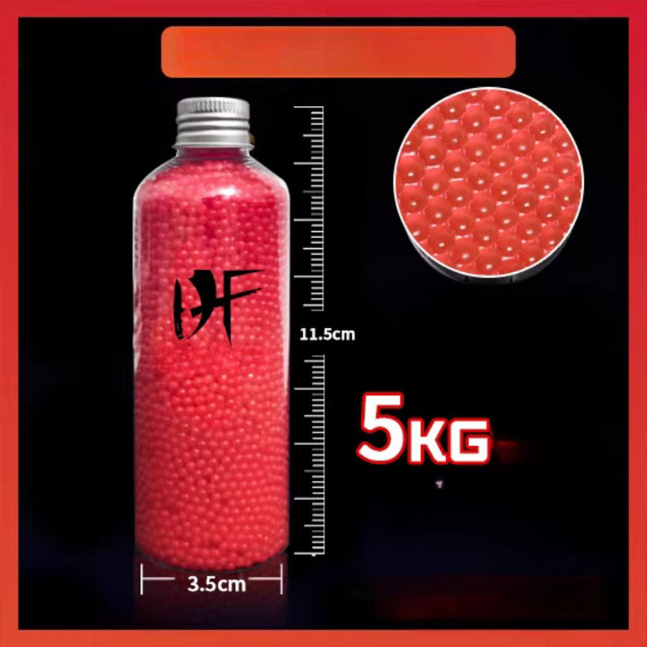 Ball gel magique rouge de compression 7-8 mm 5 kg