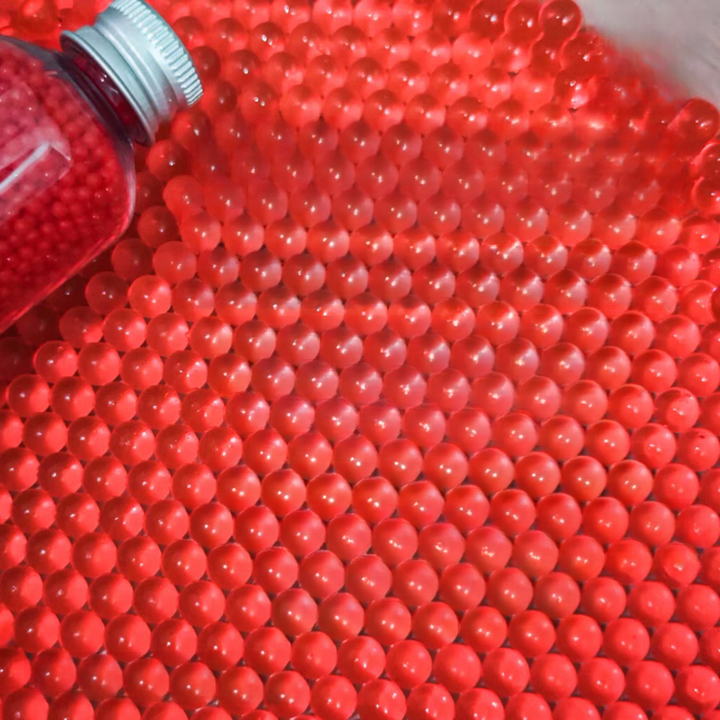 Ball gel magique rouge de compression 7-8 mm 5 kg