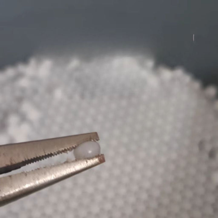 Ball gel blanc durci de 7 à 8 mm de compression, 5 kg