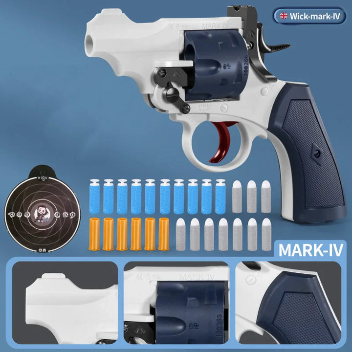 pistolets nerf revolver john wick 4 mk4