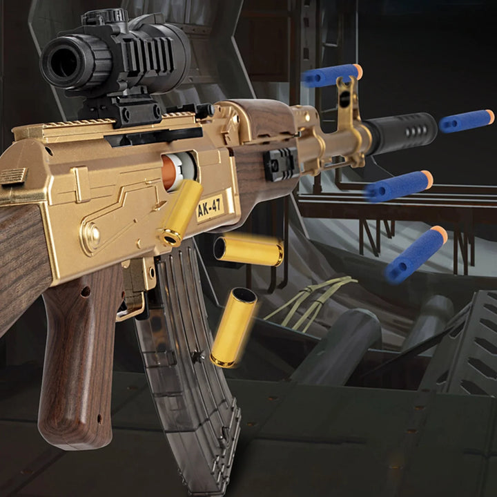 Fusil semi-automatique AK47, pistolet nerf réaliste