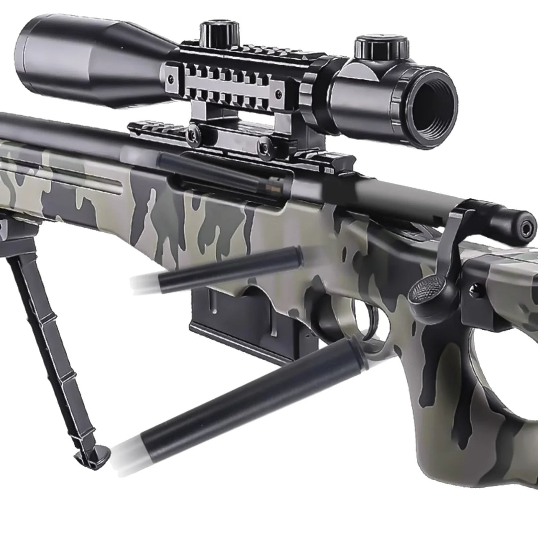 Fusil de précision camouflage AWM Meilleurs pistolets Nerf