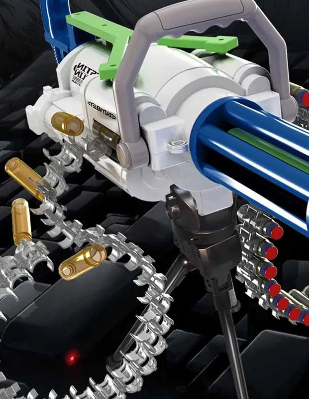 Avec Minigun à éjection d'obus Nerf Gatling Gun