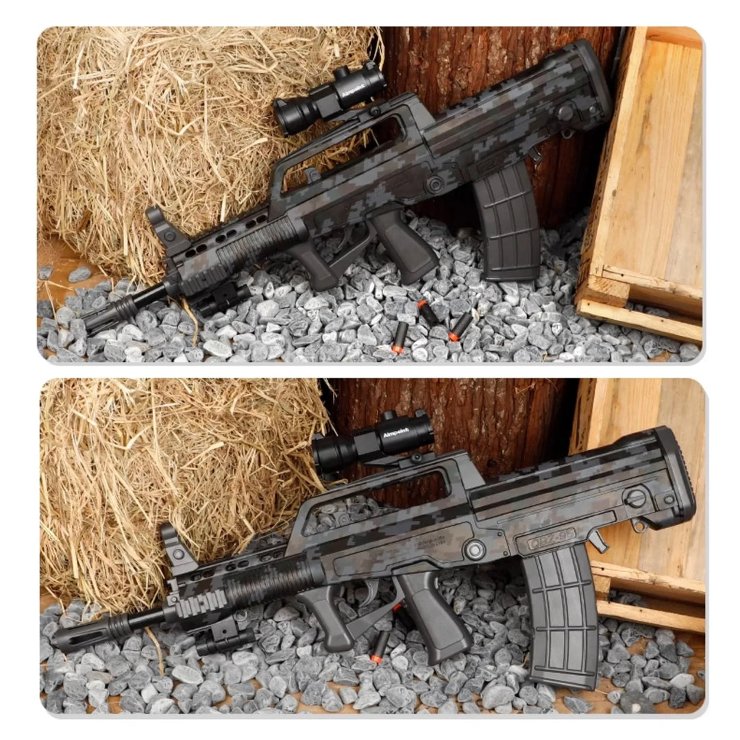 fusil automatique camouflage QBZ 95 pistolets nerf réalistes