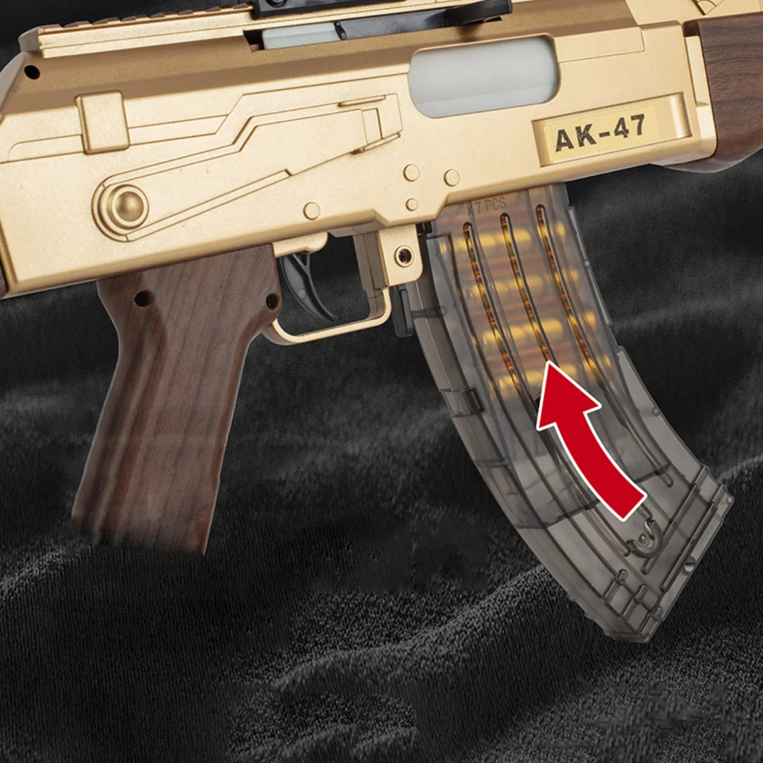 Fusil semi-automatique AK47, pistolet nerf réaliste
