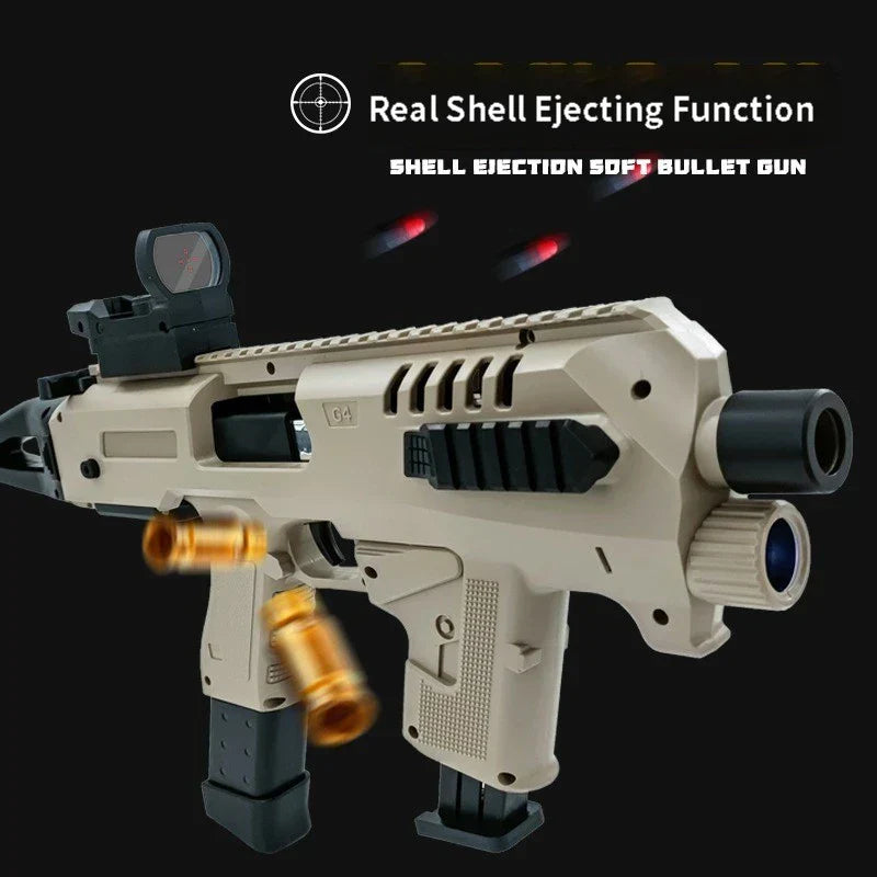 pistolet SMG Glock de sable pistolets nerf réalistes