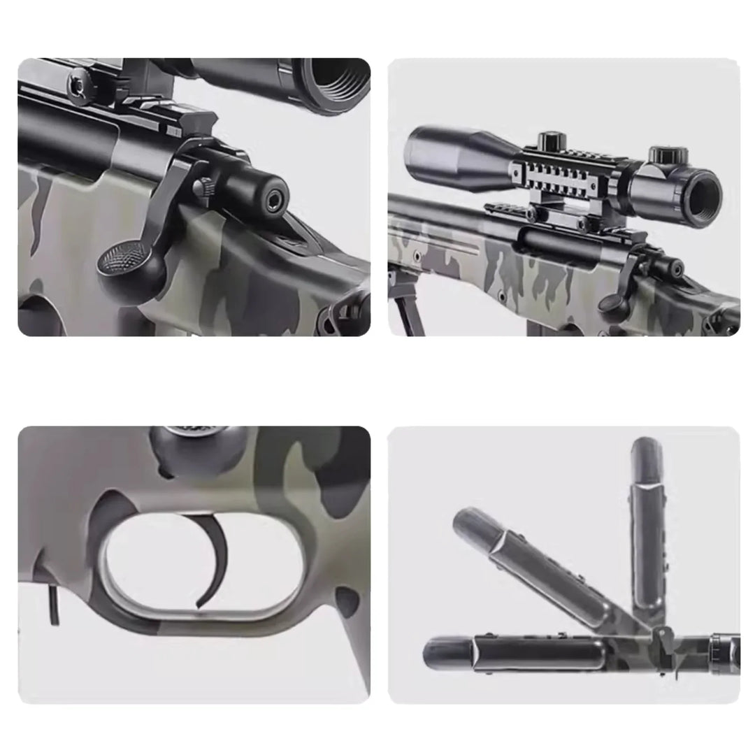 Fusil de précision camouflage AWM Meilleurs pistolets Nerf