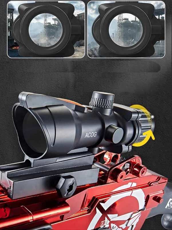 Pistolet mitrailleur M249, fléchettes en mousse, blaster Nerf