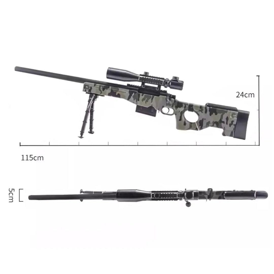 Fusil de précision camouflage AWM Meilleurs pistolets Nerf