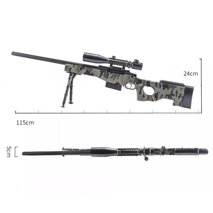 Fusil de précision camouflage AWM Meilleurs pistolets Nerf