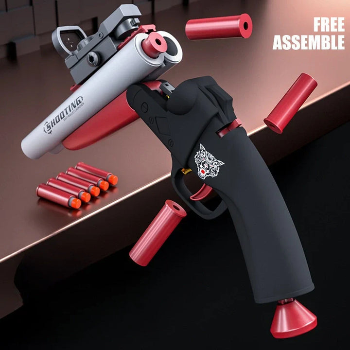 fusil de chasse à double canon hds68 pistolets nerf