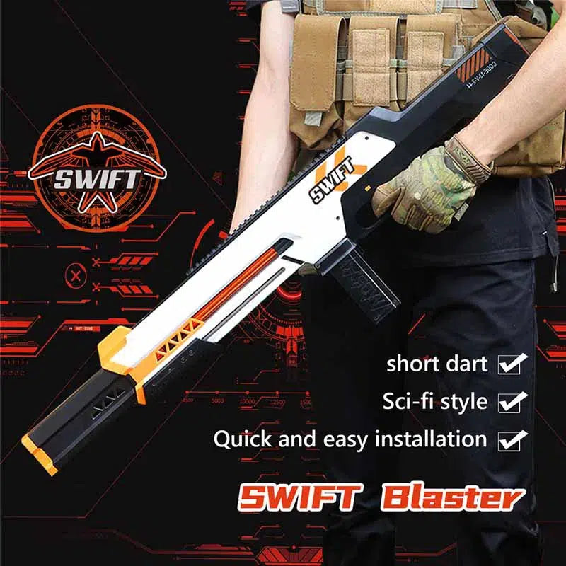 Pistolet à fléchettes en mousse Swift Short Bullet
