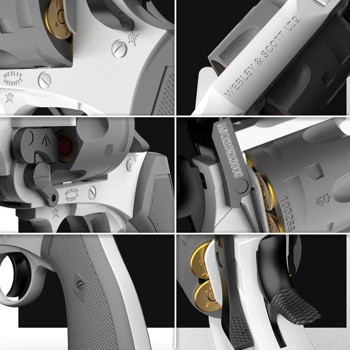 Pistolet à cartouche Webley à mèche de lancer à mi-hauteur