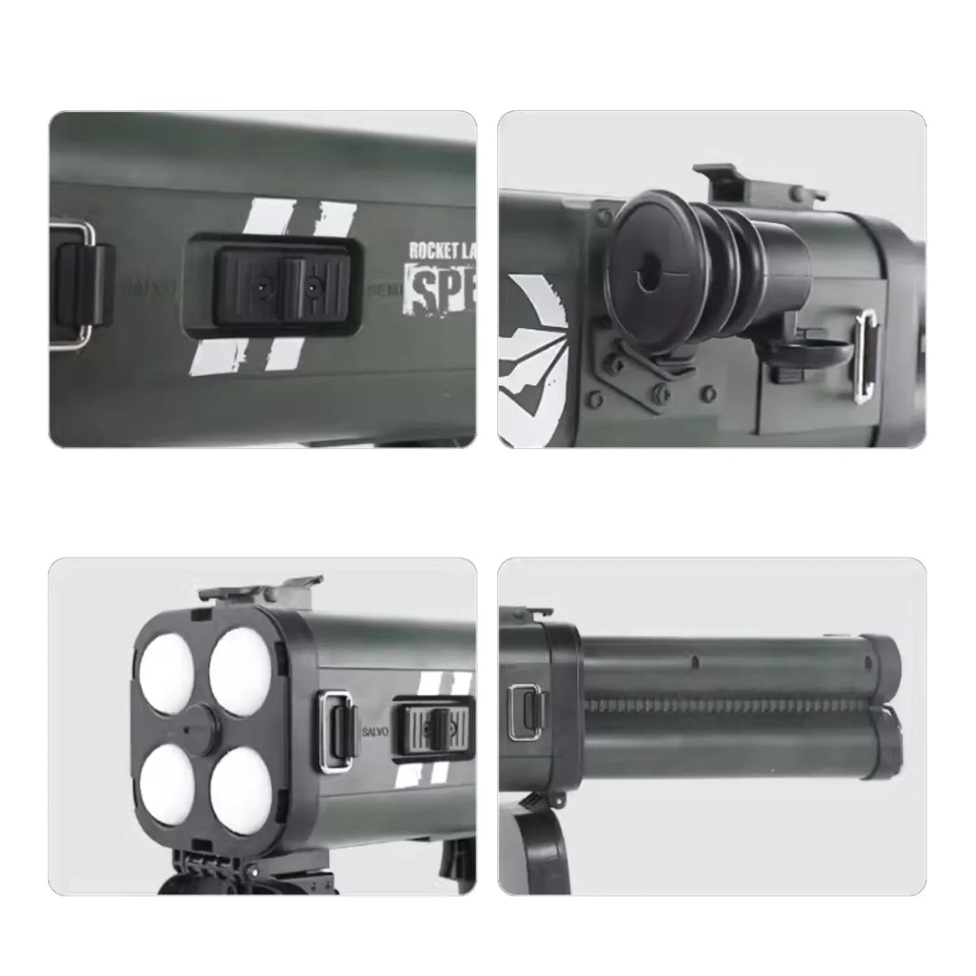 lance-roquettes portatif léger m202 pistolets nerf