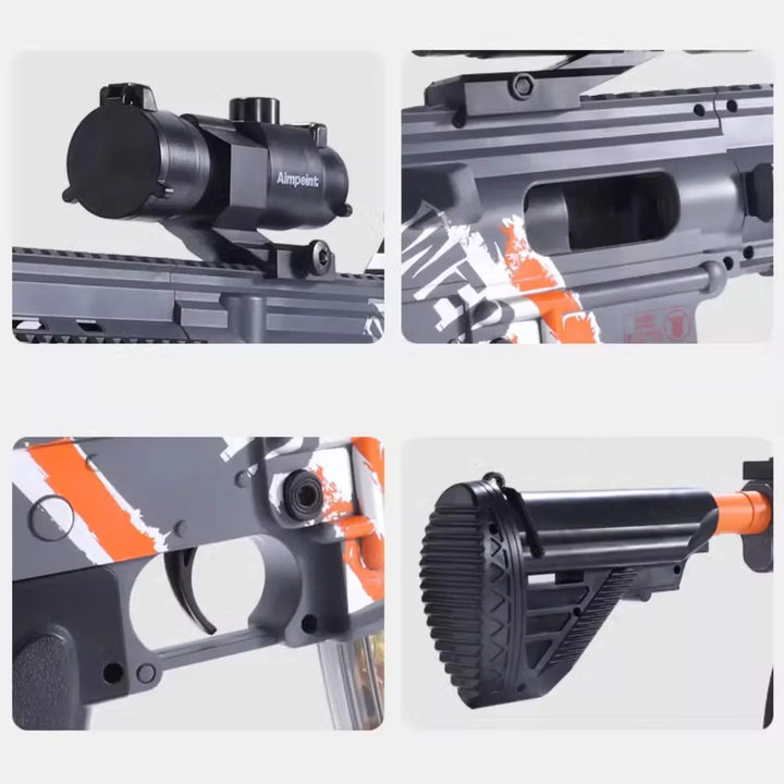 Fusil automatique HK416, jolis pistolets nerf