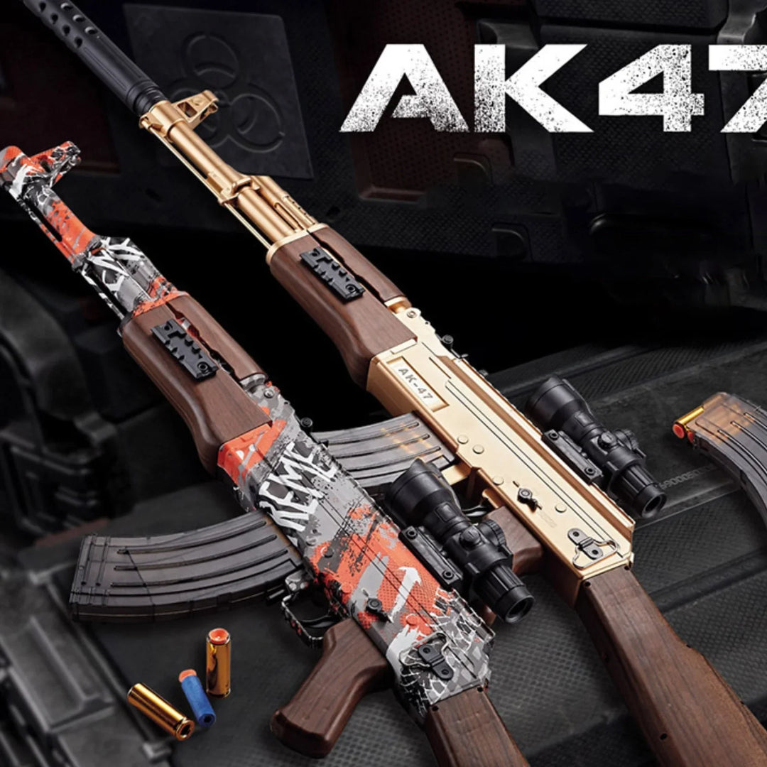 Fusil semi-automatique AK47, pistolet nerf réaliste