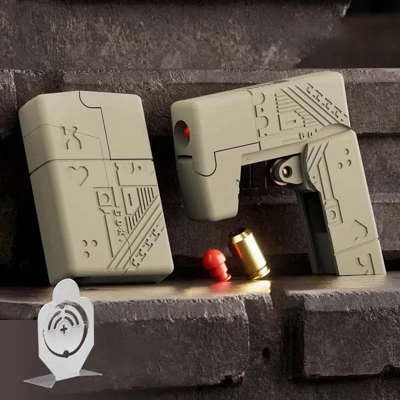 Pistolet jouet Nerf avec briquet pliable Agent Fire