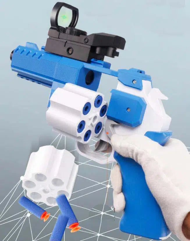 Lance-fléchettes en mousse Rapid Flywheel 357 Revolver