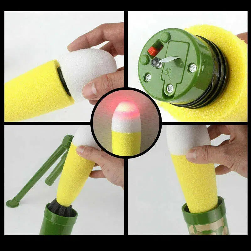 Lanceur de mortier Jedi, pistolet nerf, jouet