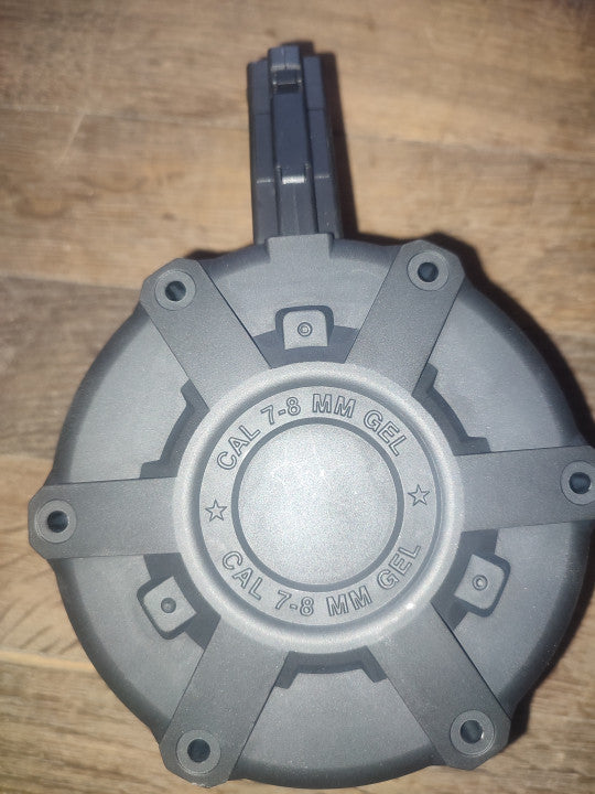 Chargeur à tambour pour pistolet à gel JingJi PDX SR16 SLR