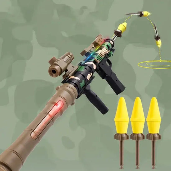 Lance-roquettes RPG, pistolet nerf, pistolet jouet