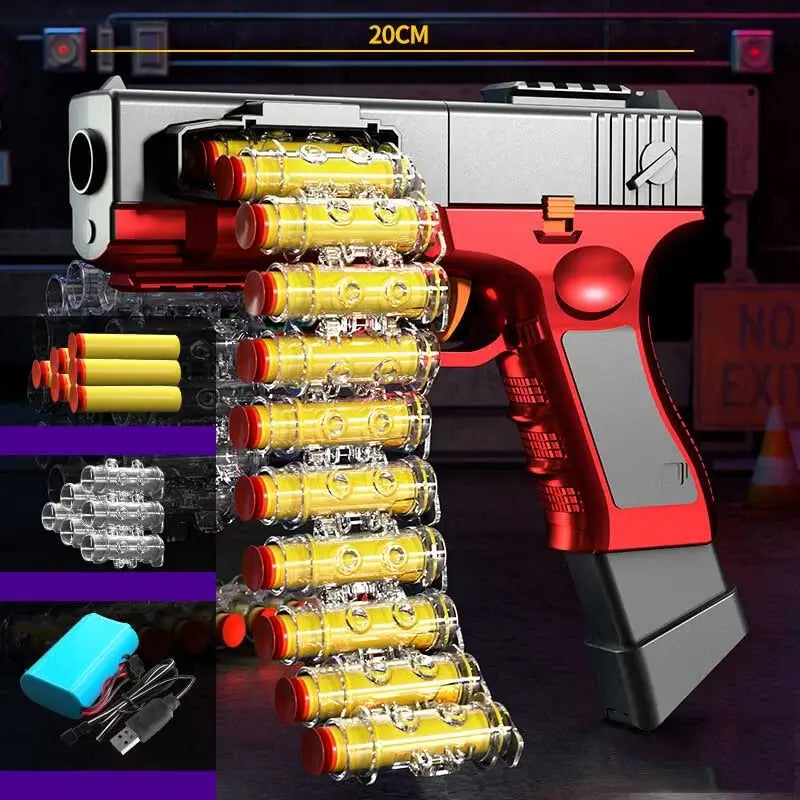 Lanceur de fléchettes en mousse Glock manuel et automatique