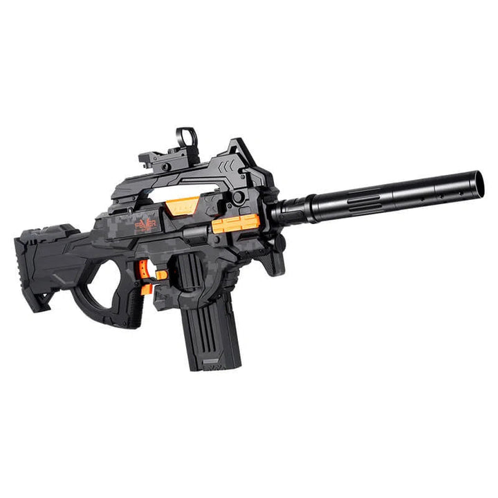 Blaster à fléchettes en mousse électrique P90 Nerf SMG