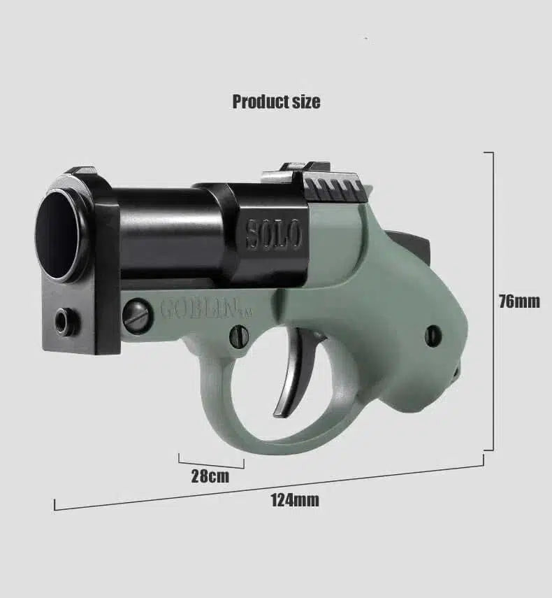 Pistolet de poche Goblin Blaster à fléchettes en mousse