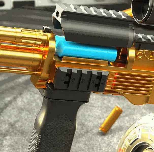 Nouveau blaster à fléchettes en mousse souple ak74u