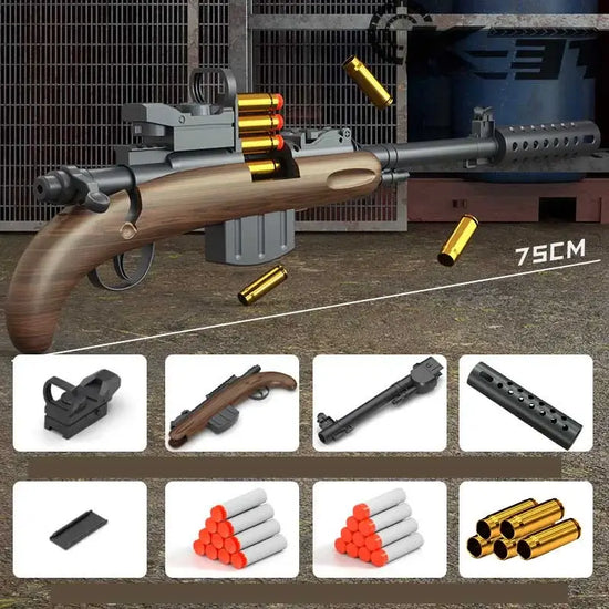 Mini fusil manuel K31, pistolet à fléchettes en mousse