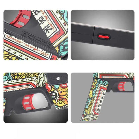 Pistolet jouet Nerf pliable Lifecard de style chinois