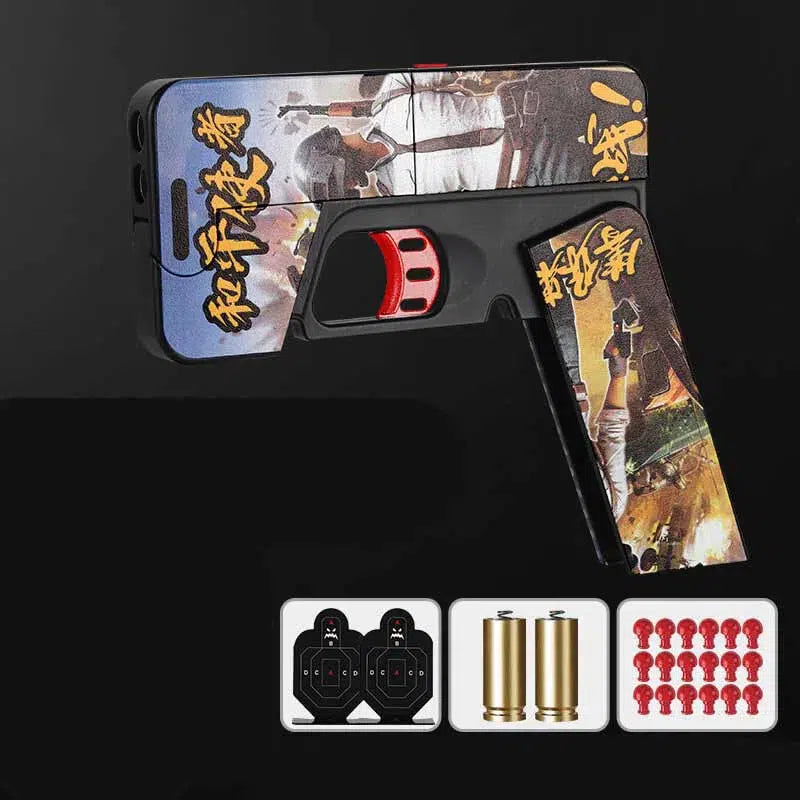 Pistolet jouet Nerf pliable Lifecard de style chinois